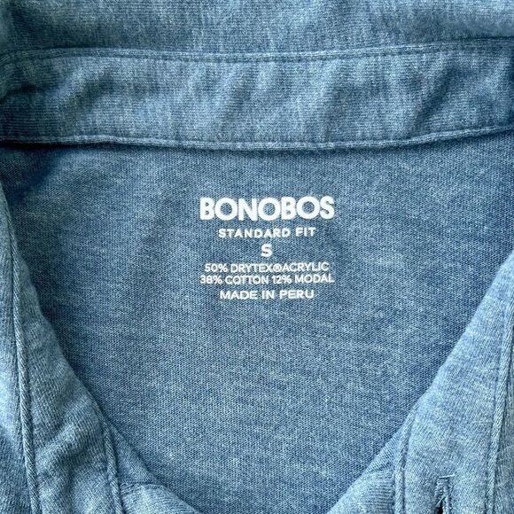 Bonobos Standard Fit Drytex Polo Shirt. Small - Picture 6 of 8